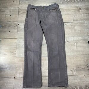 Bulletprufe Denim Jeans Men's 32x32 Gray Straight Fit Durable Utility Tough